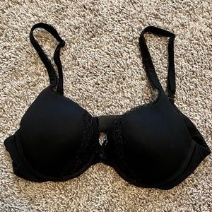 Victoria’s Secret Black Bra with Lace Detail